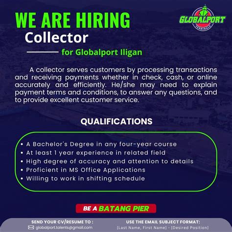 hiring iligan|Jobs in Iligan City .